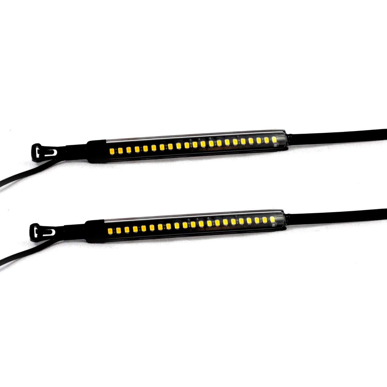 - Eagle Lights Fork Turn Signals Wrap Around Turn Signals - Black
