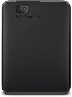 Western Digital WD Portable HDD 2TB USB3.0 Black WD Elements Portable External Hard Drive / Manufacturer 2-Year Warranty WDBU6Y0020BBK-WESN Domestic Authorized Dealer Item