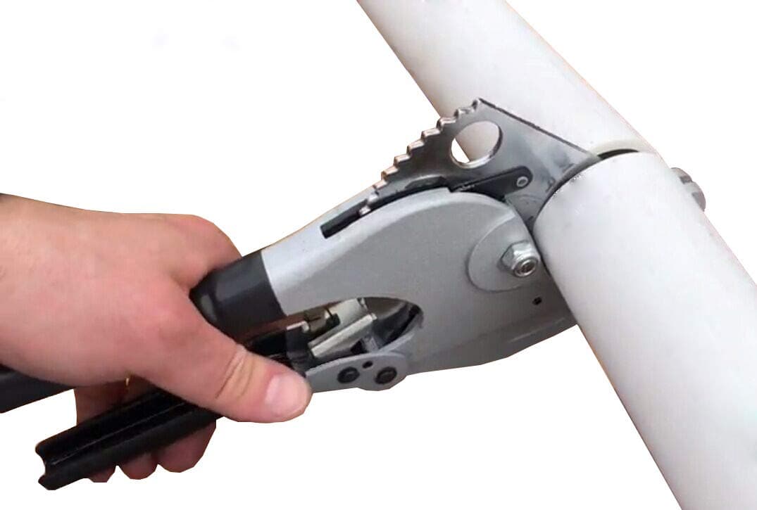 PVC Cutter, Cuts up to 2-1/2" Pipe Capacity Ratcheting Cutter, One-Hand Tubing Cutte (PVC Cutter)