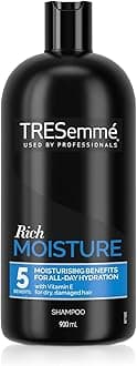 Rich Moisture Shampoo for all-day hydration for dry, damaged hair 900 ml