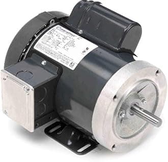 Marathon D312 56C Frame 56C34F5302 TEFC General Purpose Motor, 1 Phase, C-Face, Ball Bearing, 3/4 hp, 3600 RPM, 1 Speed, 115/208-230 VAC