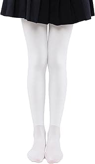 Girls Winter Warm Fleece Lined Tights Thick Dance Tights