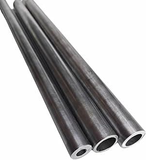 OD 13/14/15mm, Length 25cm/50cm 20# Carbon Steel Precision Seamless Tube - Hollow Round Steel Pipe(OD14xID9mmx50cm)
