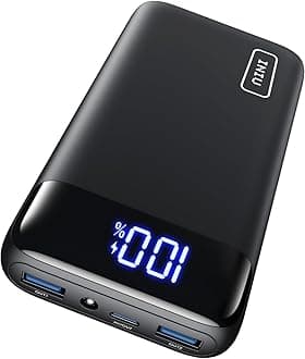 Power Bank, 20000mAh Fast Charging Portable Charger, 22.5W Powerbank with USB Type C Input & Output, Battery Pack PD3.0 QC4.0 for iPhone 17 16 15 14 13 Pro Max Mini Plus Samsung S24 S23 iPad etc