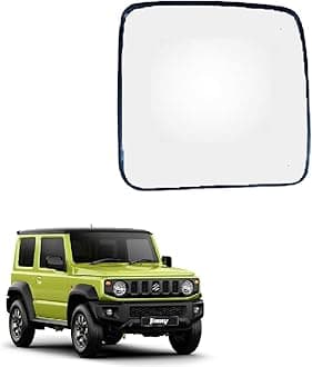 ORVM side view Mirror Glass/Sub Mirror Plate compatible with Maruti Suzuki Jimny 2023-2025 Model (RIGTH DRIVER SIDE)