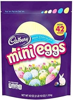 Cadbury Mini Eggs Easter Candy, 41 oz.