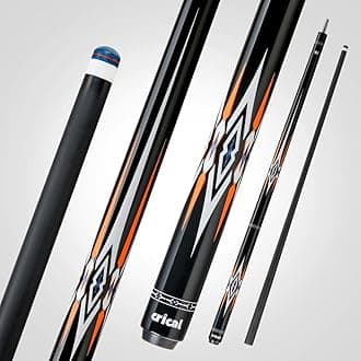 CRICAL Upgrade PRO Black Technology Pool Billiards 58'' Carbon Fiber Pool Cue 3/8 * 8 Pin Joint 12.5mm Tip