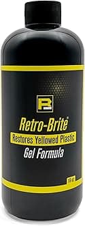 Retro-Brite (Sole Brite) Gel Formula : Restores Yellowed Plastic (16oz)