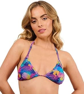 Kiniki Women's Tan Through Bikini Top Swimwear (5th Generation)