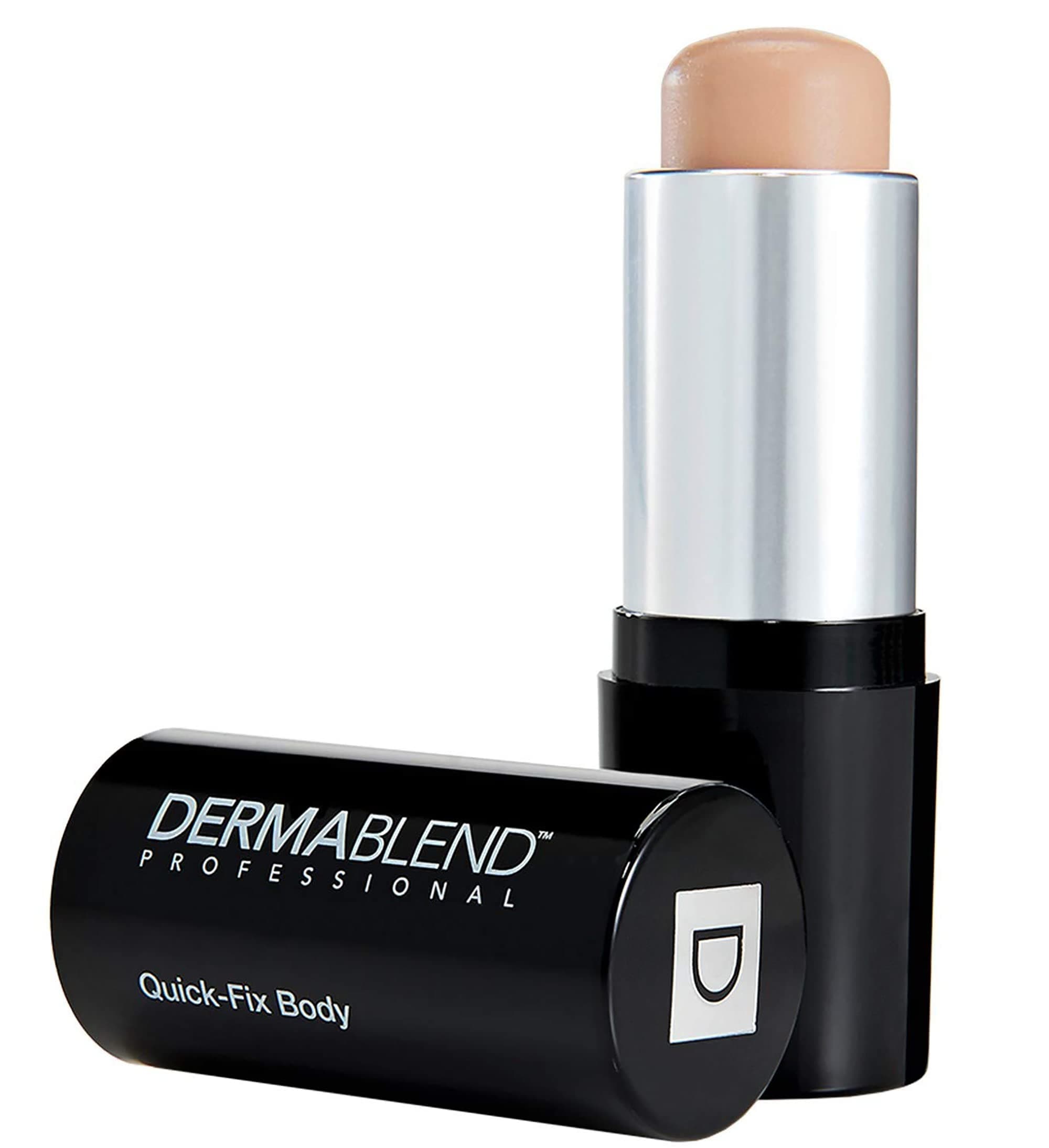 Quick-Fix Body Makeup Full Coverage Foundation Stick, Water-Resistant Body Concealer for Imperfections & Tattoos, 0.42 Oz