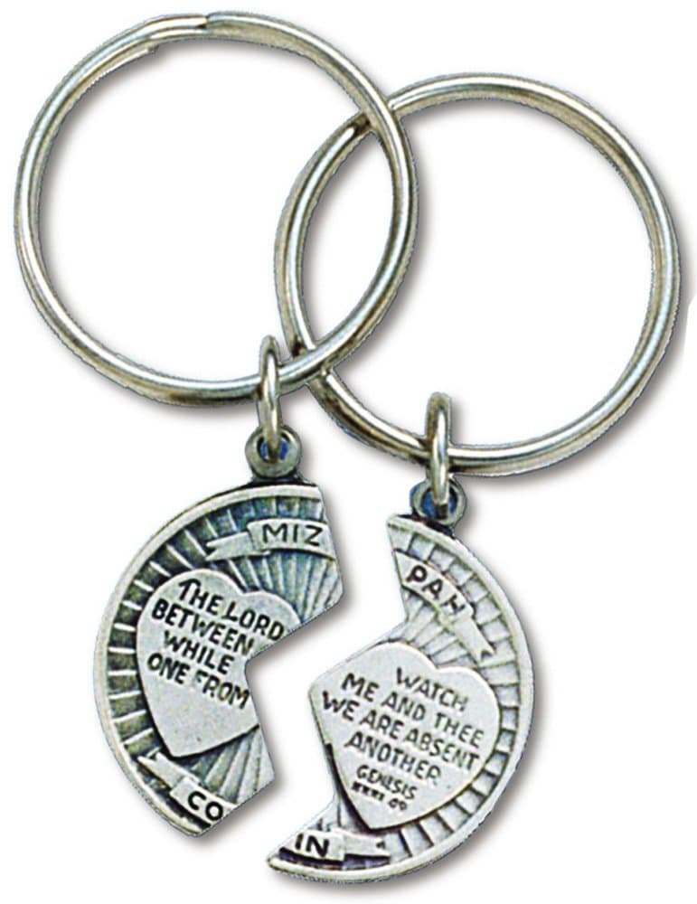 Mizpah Key Ring Set Genesis 31:49