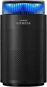 Air Purifiers for Bedroom Home up to 810 ft², HEPA Filter for Smoke, Allergies, Pet Dander, Odor, AQI Monitor, Auto&Sleep Mode, Timer, Filter Indicator, Night Light, 3yr Warranty, 100 Black