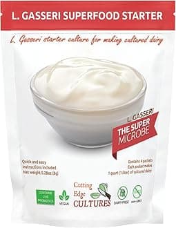L. Gasseri SuperFood Starter Culture ProBiotic Cultured Dairy Low And Slow Yogurt Lactobacillus By Cutting Edge Cultures