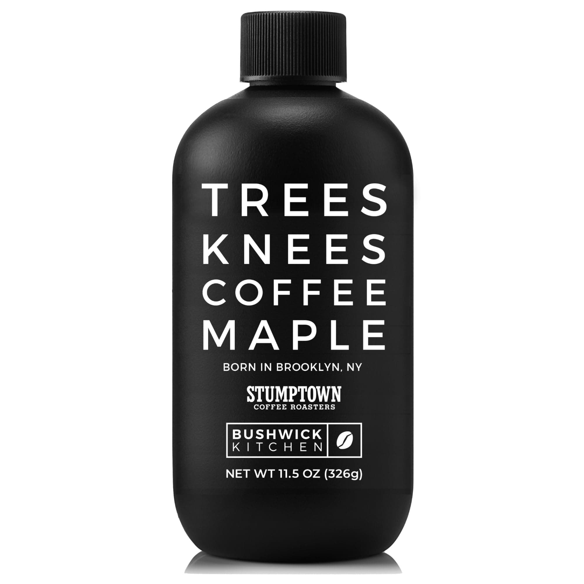 - Trees Knees Coffee Maple Syrup, Grade-A Organic Maple Syrup with a Bold Buzz from Coffee, Vegan, Gluten Free & Made in the USA, Pure & All Natural, 11.5oz