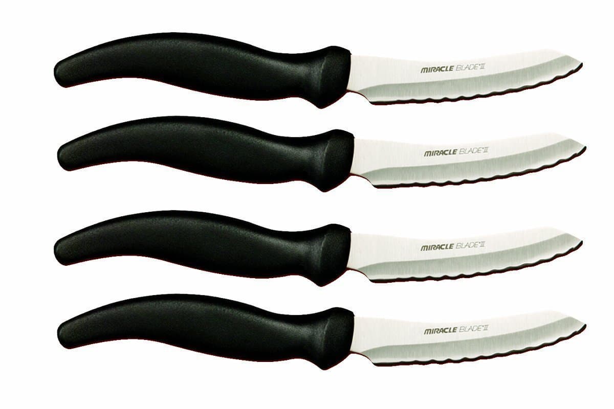 Miracle Blade Block & Steak Knives