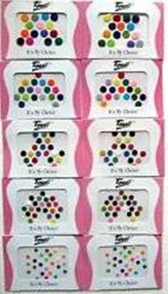 10 Sheet Assorted Indian Traditional Forehead Bindi Tattoo Tika