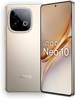 iQOO Neo 10 (Titanium Chrome, 8GB RAM, 128GB Storage) | Snapdragon 8s Gen 4 Processor & SuperComputing Chip Q1 | 7000 mAh Battery | Segment’s Highest 144 FPS Gaming Smartphone