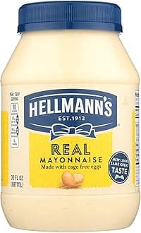 Real Mayonnaise Plastic Jar 30 oz (Pack of 15)