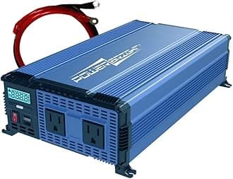 2000 Watt 12V Power Inverter Dual USB & AC Outlets, Easy to Install Automotive Portable Power for Power Tools, Camping and Car Accessories. ETL Approved Under UL STD 458