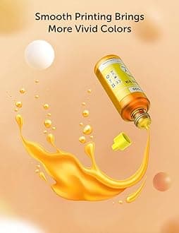 Hiipoo Sublimation Ink Refill Bottle for C88 C88+ WF7710 ET2720 ET15000 ET2760 ET2750 ET4700 Inkjet Printers Heat Pressure Transfer Mug Plate T-Shirt Cushion Cell Phone Case