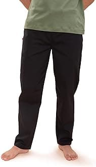 DAMENSCH Regular Fit Cotton Blend Woven Casual Style Pyjama Dual Pockets Breathable Microfibre Waistband Anti-Bacterial Stretchable Soft Comfortable Pyjama For Men