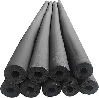 Water Pipe Insulation, Self Sealing Foam Rubber Pipe Wrap, ID 25-108mm Thickened Insulation Tube For Plumbing, Air Conditioning Ducts, Fitness Grip Support (Size : 108mm*30mm)