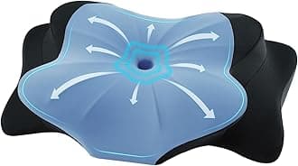 DONAMA Cervical Pillow for Sleeping, Contour Memory Foam Pillow for Neck and Shoulder Support, Ergonomic Neck Pillow for Side Back Stomach Sleepers, Bed Pillows with Cooling Silk PillowcaseOEKO-TEX STANDARD 100