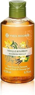 Yves Rocher Les Plaisirs Nature Sensual Bath & Shower Gel Bourbon Vanilla - 200 ml./6.7 fl.oz.