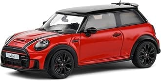 1:43 Mini Cooper John Works 2023 Red