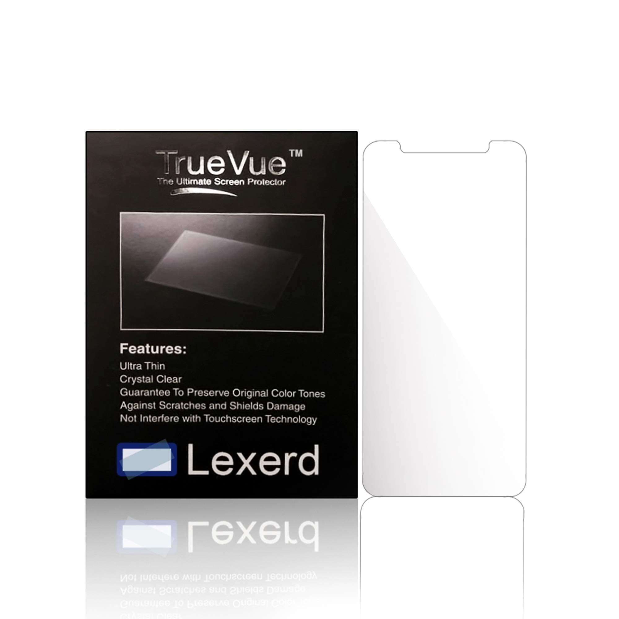 Lexerd - Compatible with Compatible with 2011 BMW 740 Li 535i TrueVue Anti-Glare Navigation Screen Protector