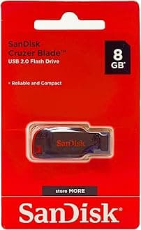 SanDisk 8GB Cruzer Blade CZ50 USB 2.0 Flash Drive- SDCZ50-008G-B35