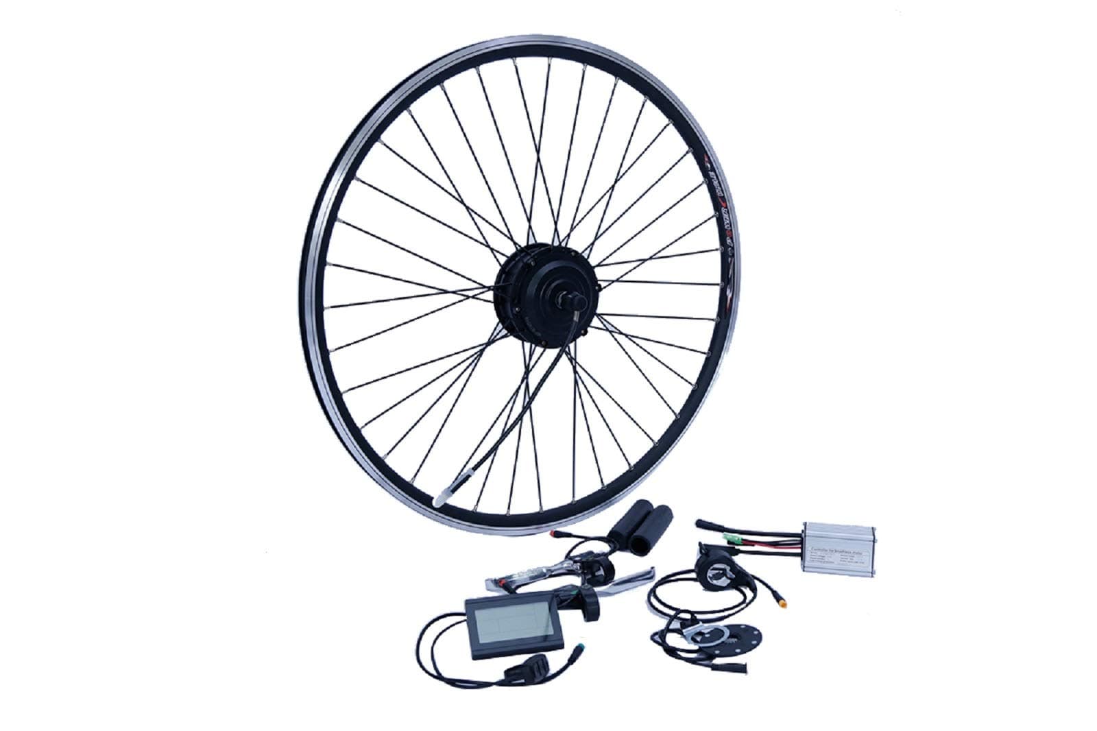 NCB E-Bike Conversion Kit 26 Inch 6/7 Rear Wheel RWD 250W Kit Disc + V Brake Cable Waterproof IP65 36V ENC36250-26-RWD 26 Inch