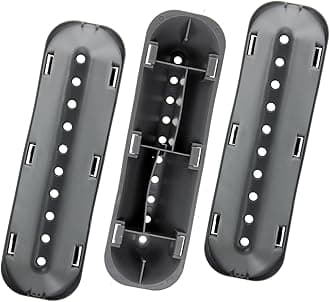 SPARES2GO 10 Hole Drum Paddle Lifter Arms for Indesit Washing Machines (183mm x 53mm, Pack of 3) - Fitment List G