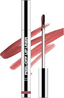 kinrguiyuez Peel Off Lip Liner Stain, Long Lasting, Waterproof, Lip Gloss
