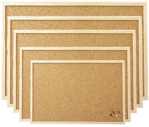 Cork Board Pinboard in 5 Different Sizes 40x60 cm