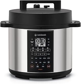 SMART POT 3, Rice Cooker, Steamer, Sauté Pot, Yogurt Maker, 12-in-1 Electric Pressure Cooker, Slow Cooker, 20 Smart Programs, New Smart Lid, 6L, 1200W, SS Pot, SP320 2-Year warranty