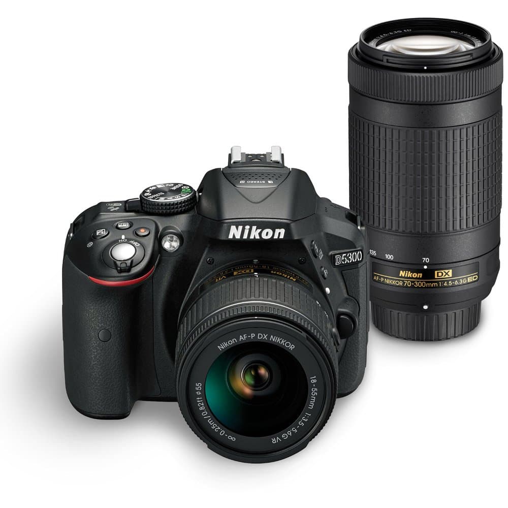 Nikon D5300 Digital SLR Camera Dual Lens Kit