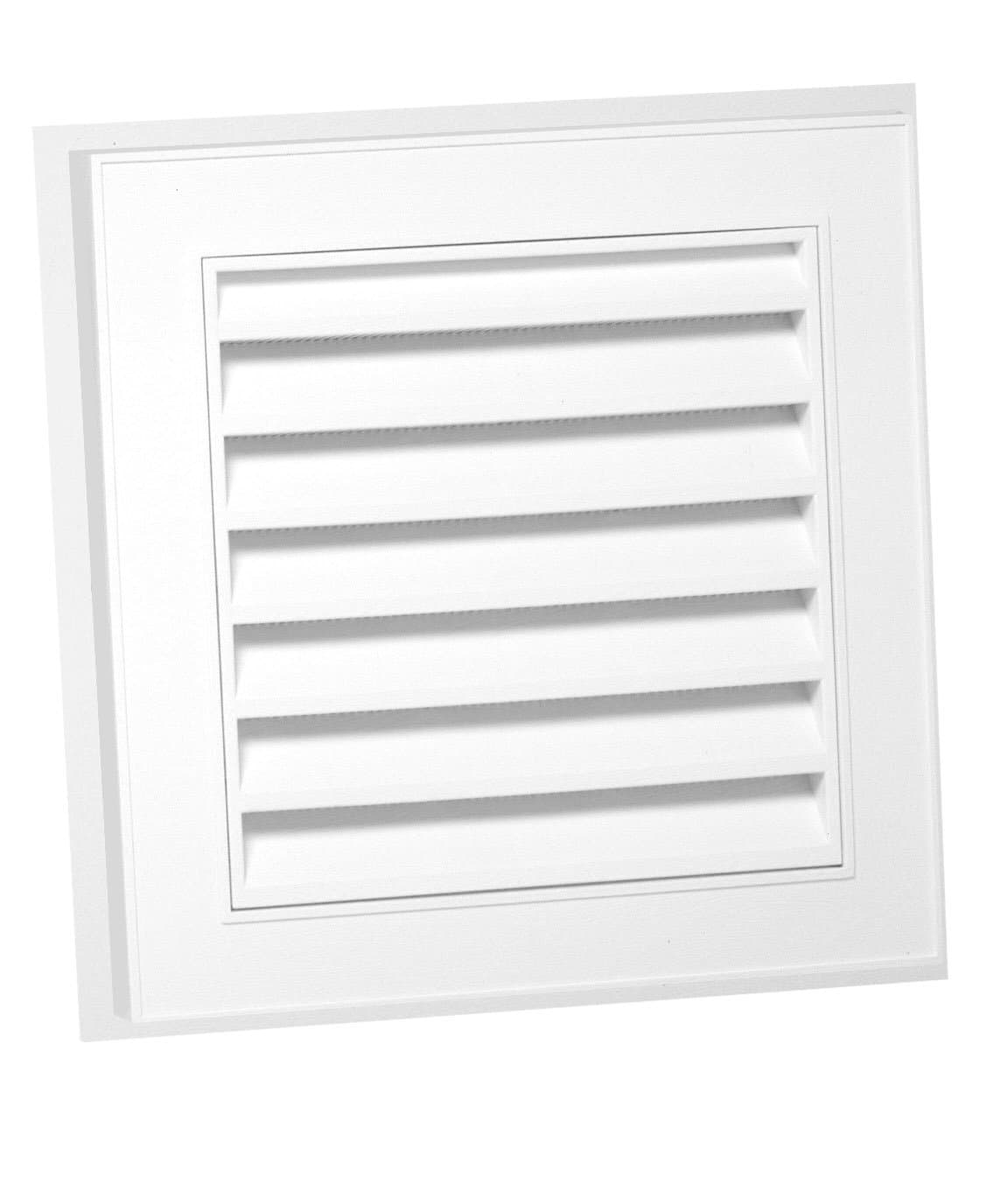 626043-00 12-Inch Square Gable Vent, White