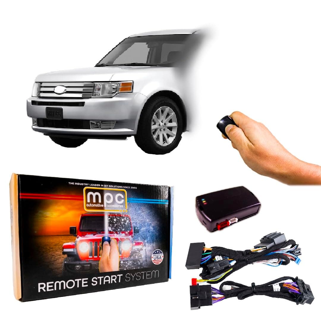 MPC Plug & Play Factory Remote Activated Remote Kit Compatible with 2009-2012 Ford Flex - with T-Harness - Firmware Preloaded