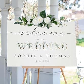 Wedding Welcome Sign, Our Wedding Sign, Welcome To Our Wedding Sign, Wedding Signs For Ceremony And Reception, Welcome Wedding Signs, Minimalist Sign For Wedding #30