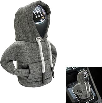 Car Gear Shift Hoodie, Fashionable Gear Shift Knob Cover, Mini Hoodie for Auto Shifter, Auto Interior Cute Gadgets, Universal Car Decoration Accessories