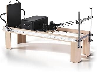 Pilates Reformer,Pilates Reformer Equipment with Reformer Accessories, Reformer Box, Padded Jump Board, Reformer Pilates Machine for Home Workouts