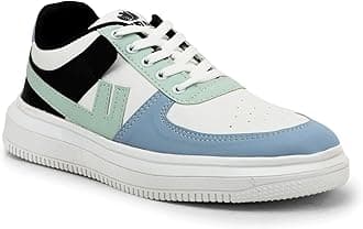 LambardWhite Sneakers for Men | Stylish, Comfortable & Durable Casual Shoes for Men | Trendy All Weather Sports White Shoes for Men | Ultimate Men Sneakers for Every Occasion with Air Mix Sole