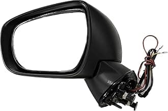 K D Side/Door Mirror for Maruti BALENO (Left/Passenger Side) (Motor with Indicator) Automatic Fold(Black) 2015-2021
