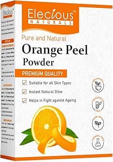 Elecious Orange Peel Powder For Face Skin Whitening (200 Grams)