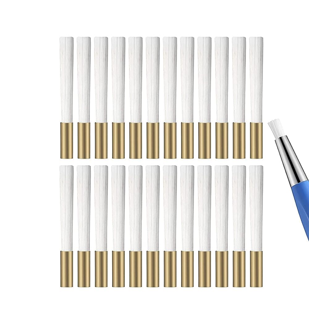 Fiberglass Scratch Brush Refills, 24 Pack, Medium, 1-1/4 inches