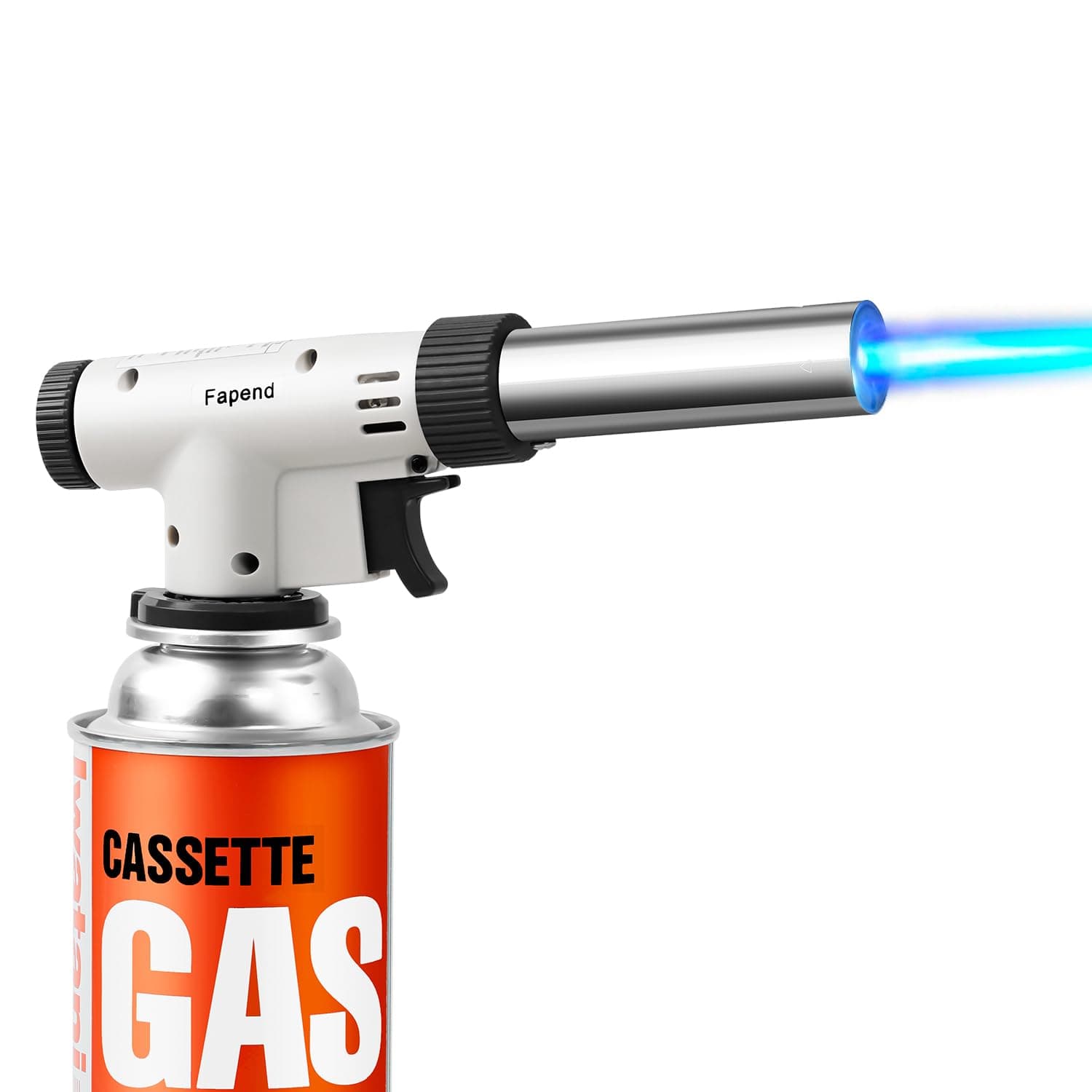 Culinary Professional Kitchen Butane Torch | Kitchen Butane Torch Kitchen Blow Lighter with Reverse Use for Creme, Brulee, BBQ, Baking, Jewelry | Butane Fuel Not IncludedF(Made in Japan)