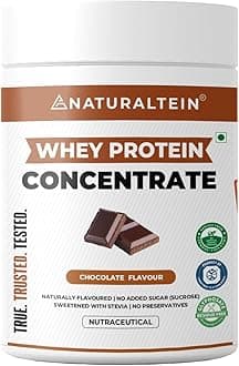 Natural Whey Protein Concentrate – 300 g (Unflavoured) | 24 g Protein per 30 g Serving | No Artificial Sweeteners | Soy-Free & Gluten-Free | Easy to Digest & Naturally Formulated