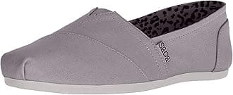 Skechers Women's Ballet Flat, Grey, 5.5 UK