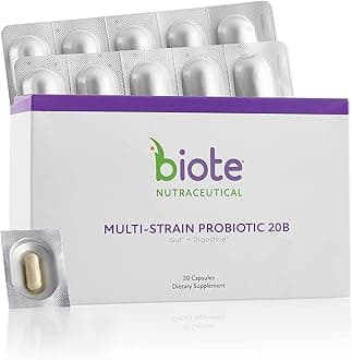 Nutraceuticals - Multi-Strain PROBIOTIC 20B - Gut + Digestive (30 Capsules)